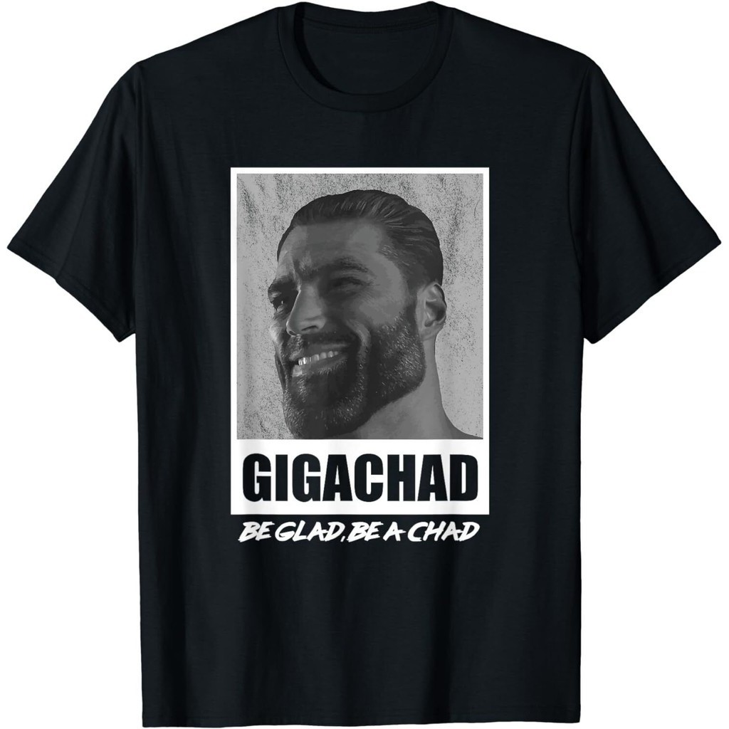 Average Sigma Male Gigachad Meme T-Shirt | Shopee Malaysia