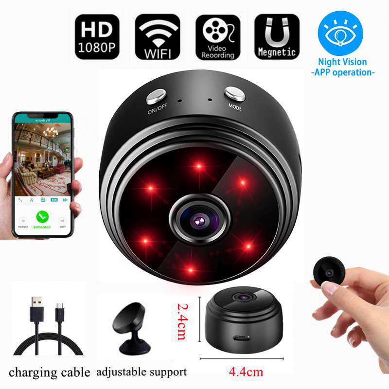 Sgt- SKSTECH Mini Camera Original 1080P IP Camera Smart Battery ...