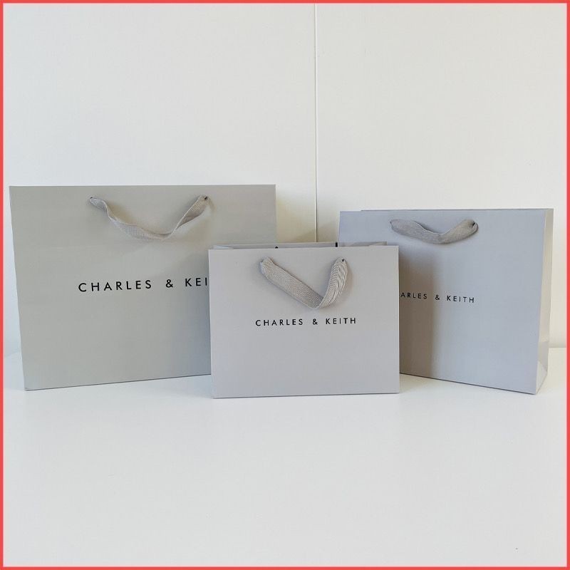 Cnk Paper Bag Gray Gift Bag 3 Sizes | Shopee Malaysia