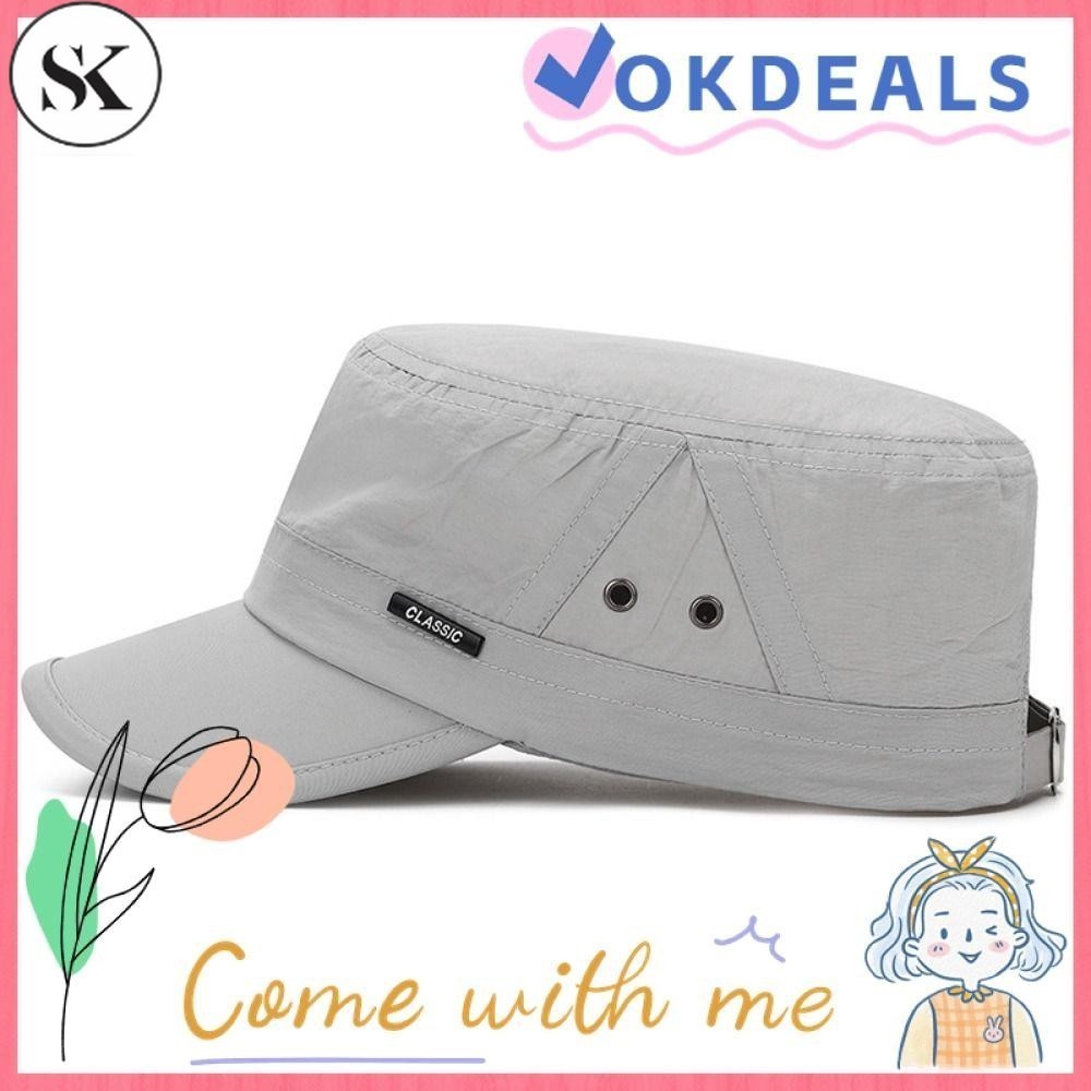 SK Baseball Cap, Anti-UV Breathable Cadet Hat, Spring Summer Casual ...