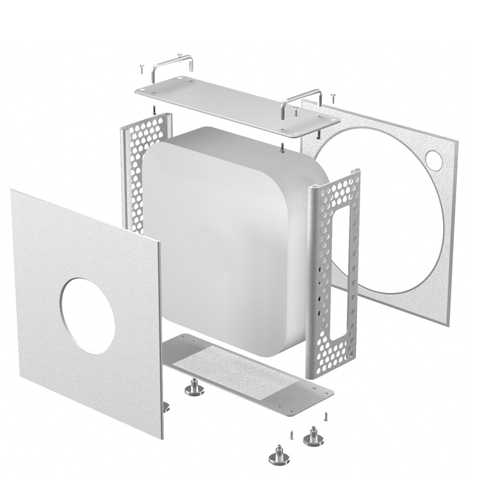 Chassis for Mac Mini M4/M4 Pro 2024 aluminum Vertical Computer Case ...