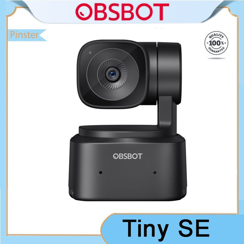 OBSBOT Tiny 2 Lite - 4K Webcam PTZ AI Tracking Streaming Camera, Webcam met Microfoon, 1/2-inch Sensor, HDR, Handbediening, 60 fps PC Camera, USB Webcam voor Vergaderingen, Gaming, Videocalls