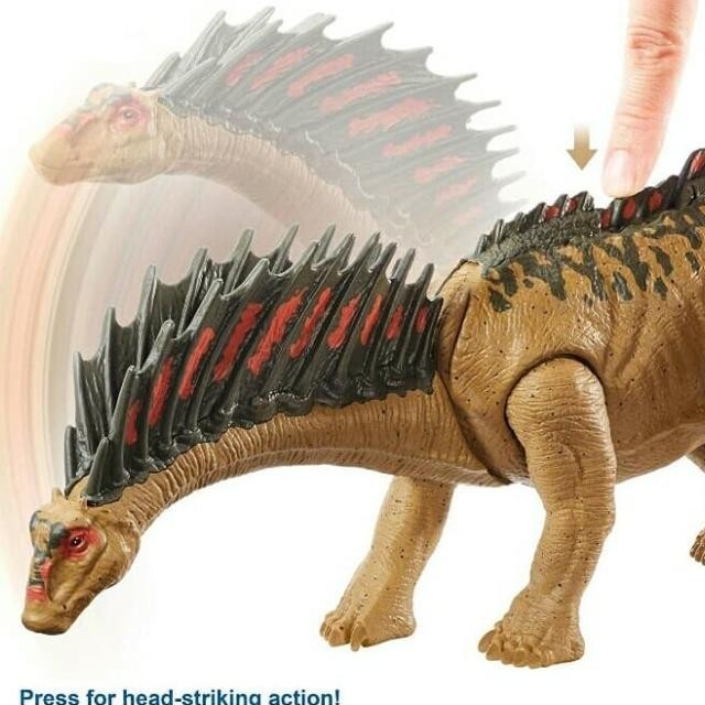 Modèle Dinosaure Amargasaurus PNSO à L'échelle 1:35 - Figurine Peinte à La Main, Avec Socle - Longueur 35 Cm