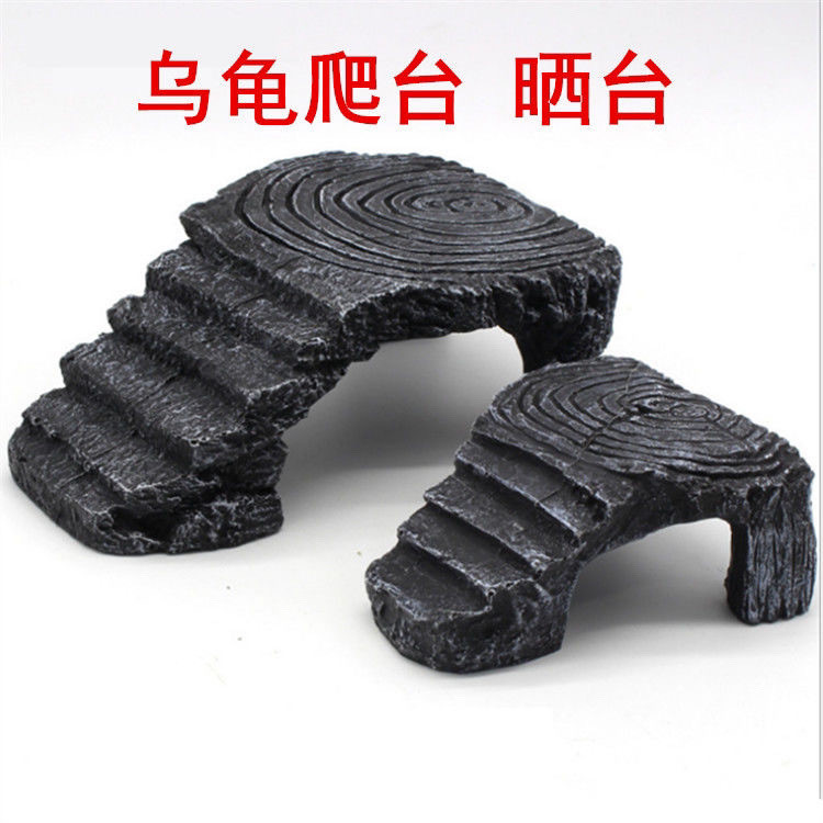 Turtle Landscaping Turtle Box Climbing Aquarium Floating Island Sunning ...