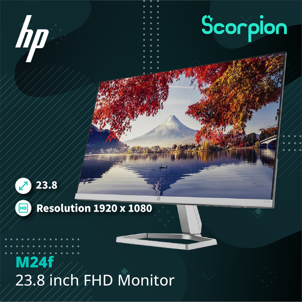 HP M24f 23.8 inch FHD Monitor | Shopee Malaysia