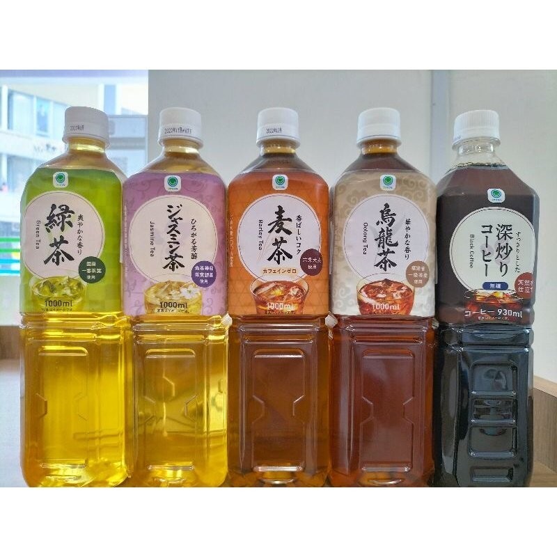 Family Mart Green Tea (1L)/ Jasmine Tea (1L) / Barley Tea (1L) / Oolong ...