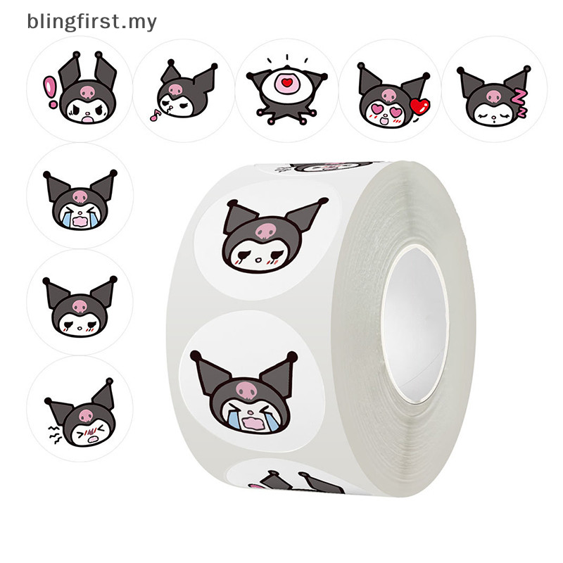[blingfirst] 500 Pcs/roll Cartoon Anime Stickers Cute Sanrio Hello ...