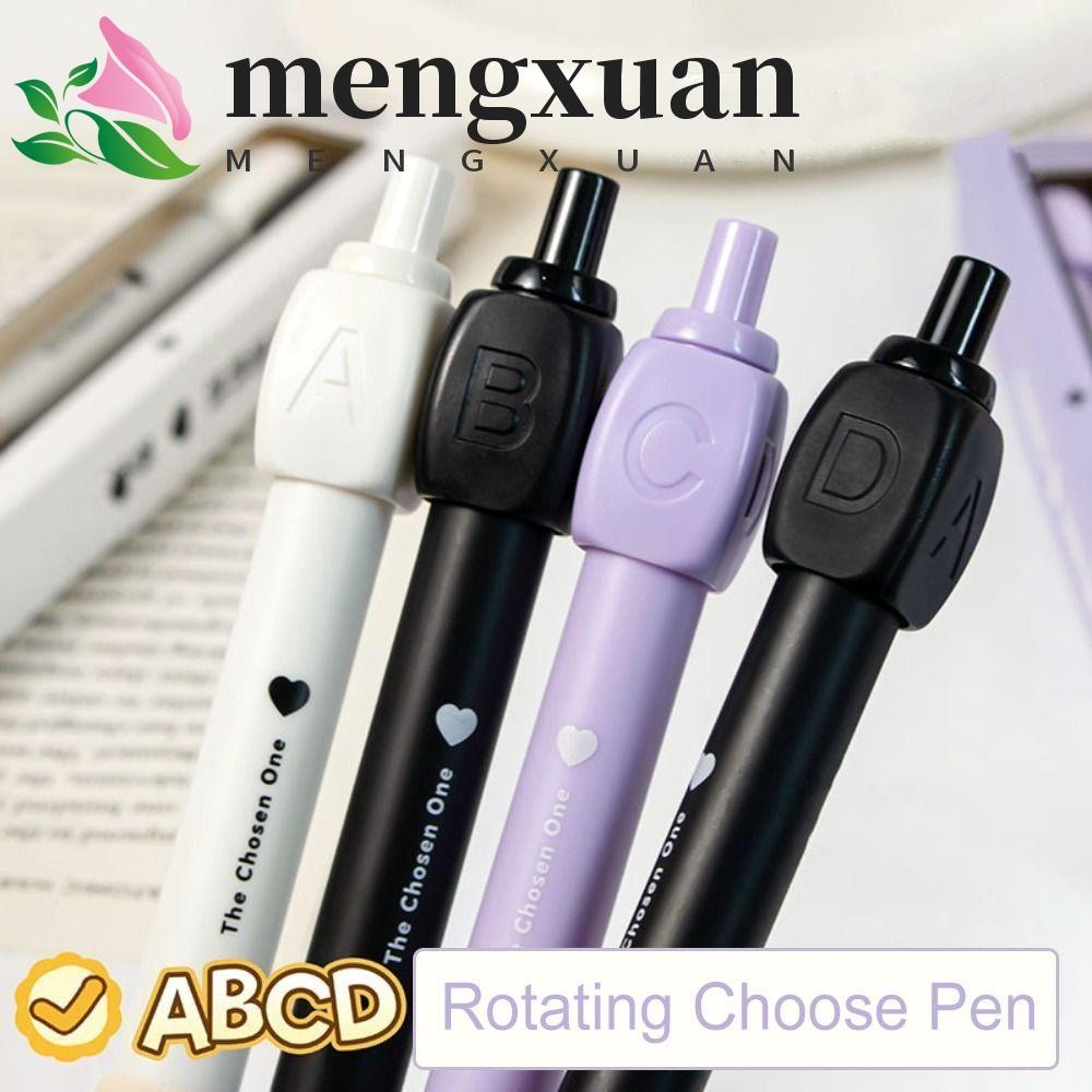 MENGXUAN 2PCS Rotating Answer Pen, Fun Writing Rotating Choose Pen ...
