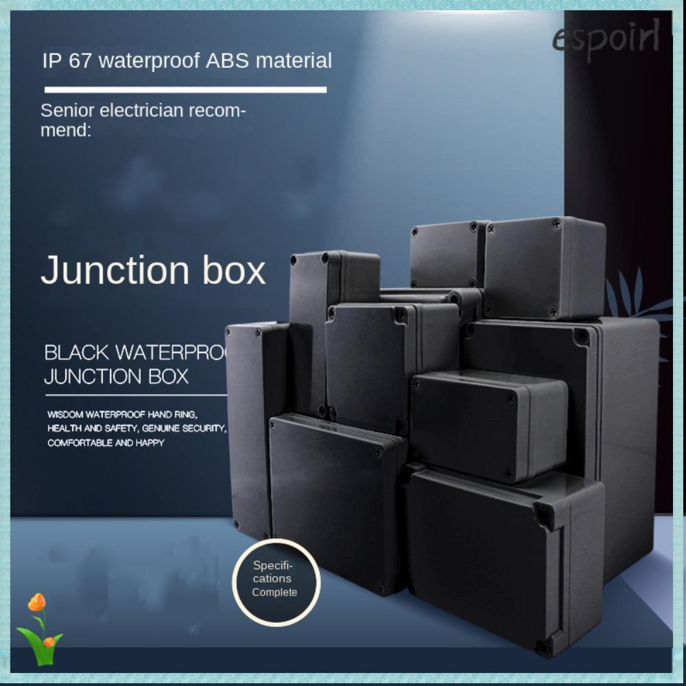 ESPOIR Black Box, Dustproof IP67 Junction Box, Professional Waterproof ...