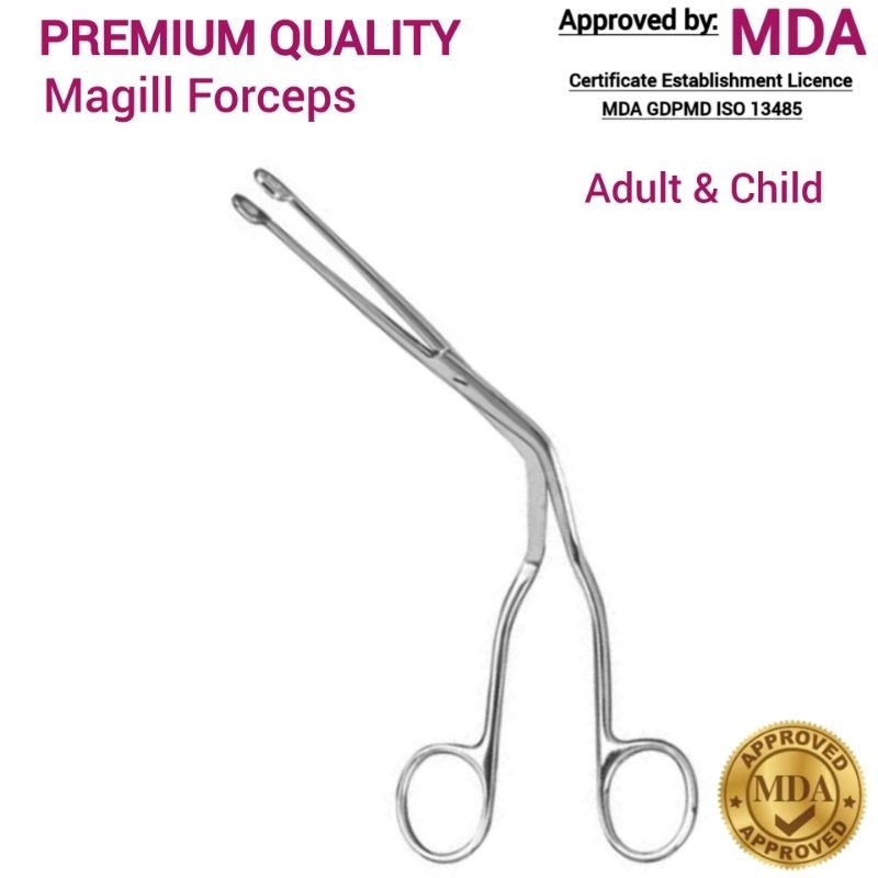 Magill Forceps Infants Child Adult 15 20 25 CM Intubation Nasal ...