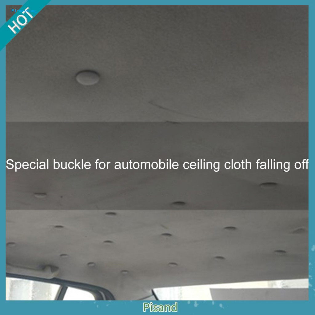 Pisand 50Pcs Auto Roof Snap Pins Retainer Practical Simple Use Nylon