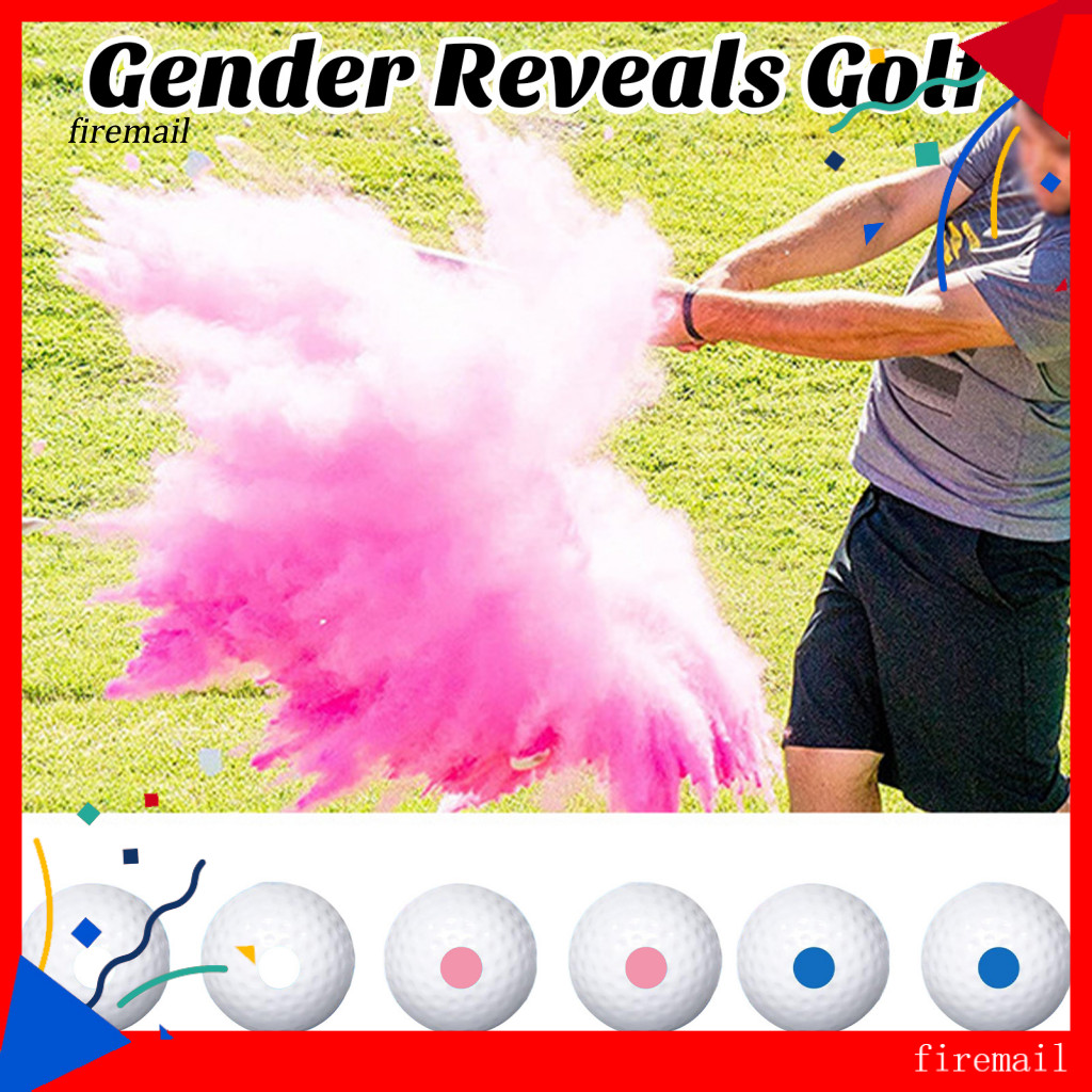 [FM] Party Accessories Safe Gender Reveal Option Gender Reveal Golf ...