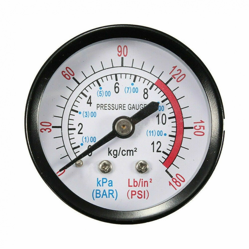 -new In April-easy To Read 50mm For Air Pressure Gauge For Monitoring 