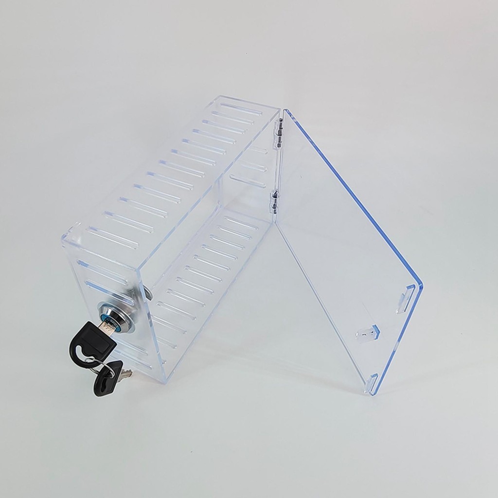 [sxkgeqs] Thermostat Lock Box with Key Transparent Heat and Air ...
