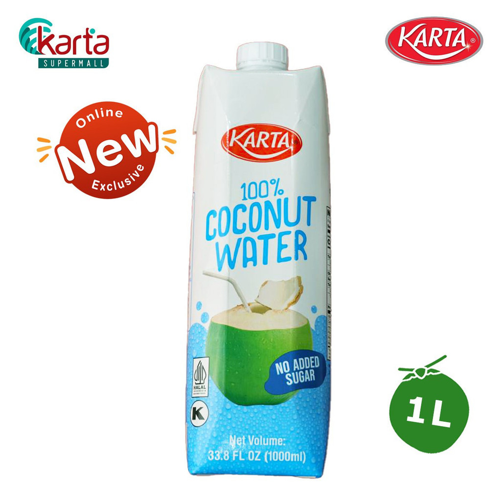 Karta 100 Coconut Water 1L Shopee Malaysia