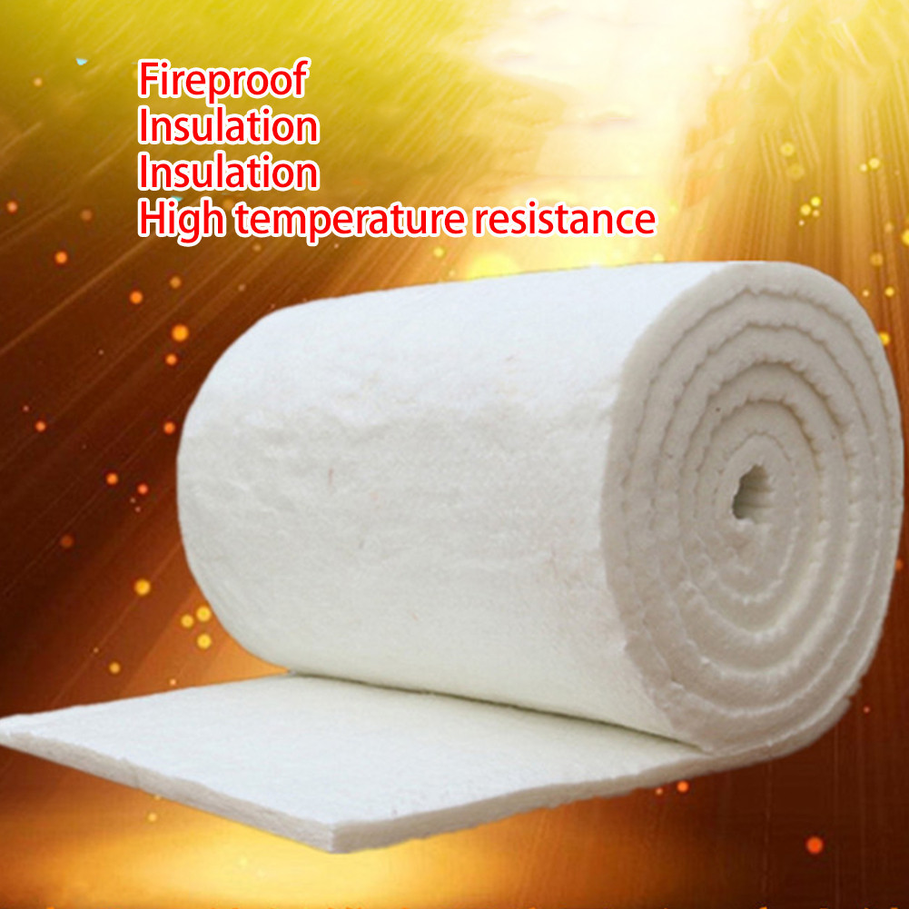 Ceramic Fiber Insulation Blanket 2600F 6LB 1"x24"x25' For Furnace, Kiln, Forge