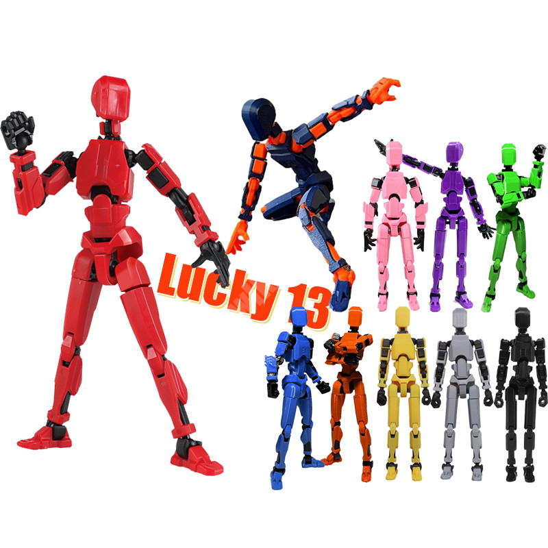 Lucky 13 Action Figure Dummy 13 3D Printing Model T13 Action Figure ...