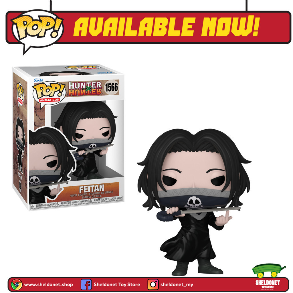 Funko Pop! Animation: Hunter x Hunter - Feitan | Shopee Malaysia