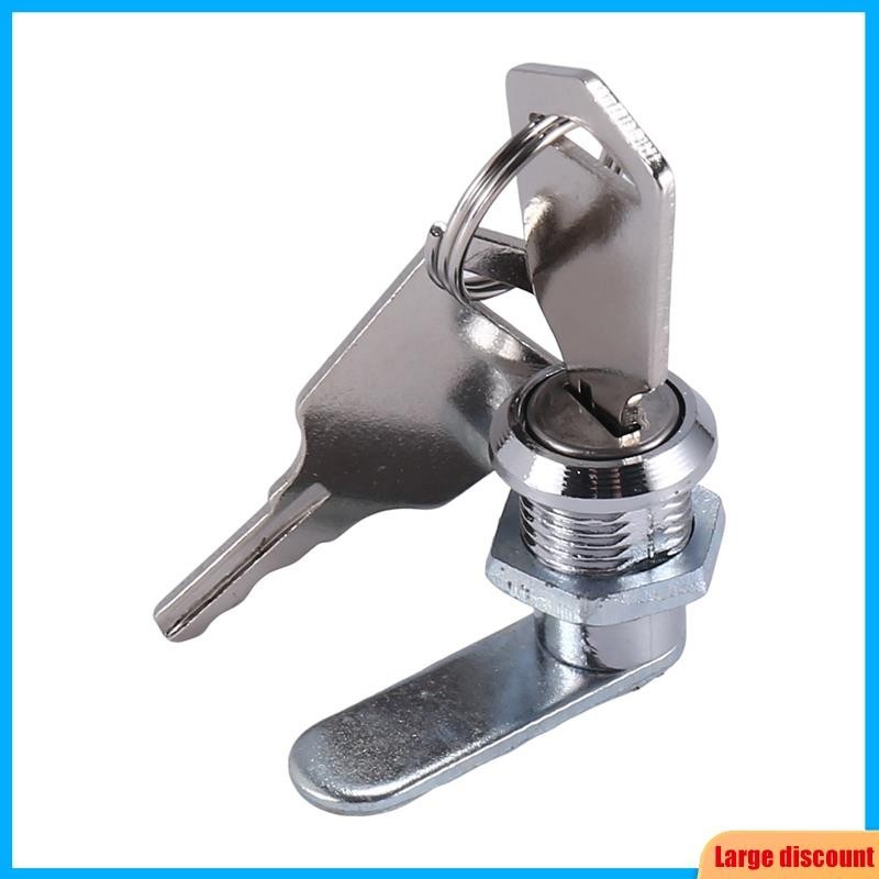 Cam Lock Desk Drawer Lock 16MM + 2 Keys for Arcade Cupboard Mailbox ...