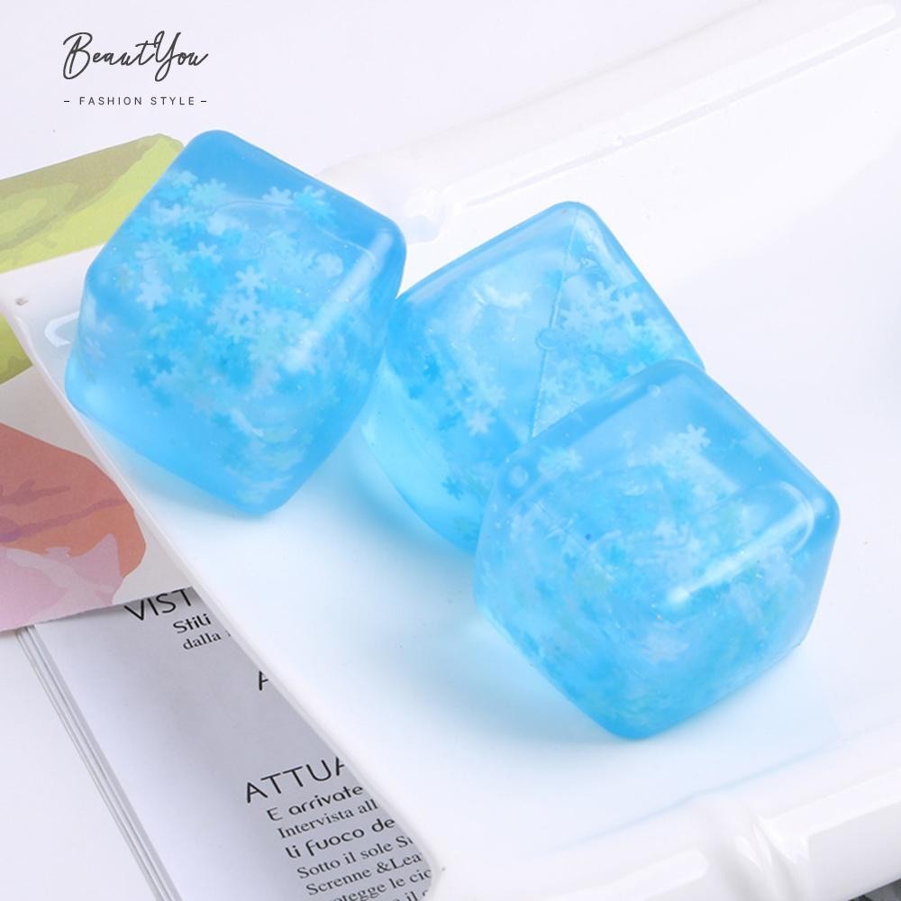 Ice Block Fidget Toy Creative Ice Cube Sensory Toy Versatile Gift for ...
