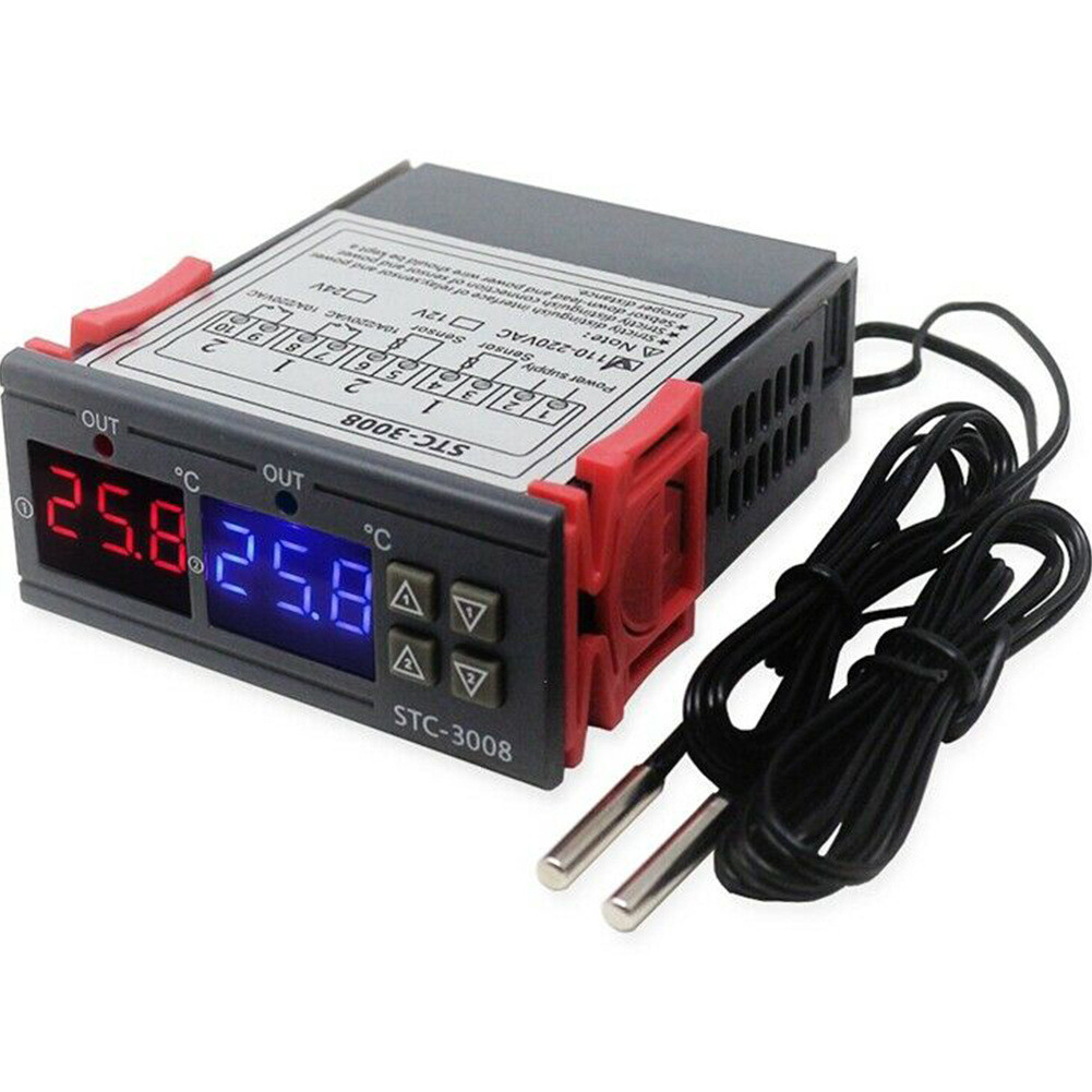 STC-3008 Computer Digital Display Intelligent Dual Control Electronic ...