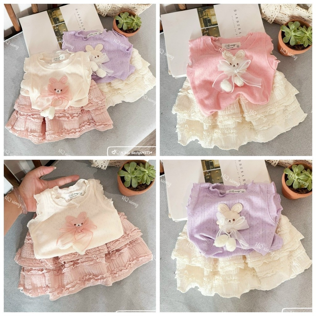 Review for Cute Bunny Laced Shirt/Skirt YV40078 main image 1