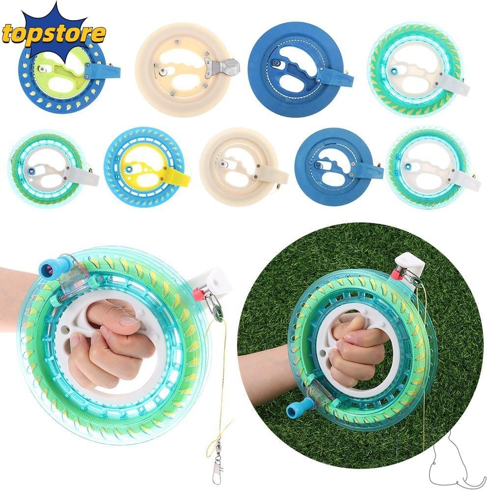 TOPSTORE Kite Reel Grip Round Blue Fying Kites String Flying | Shopee ...