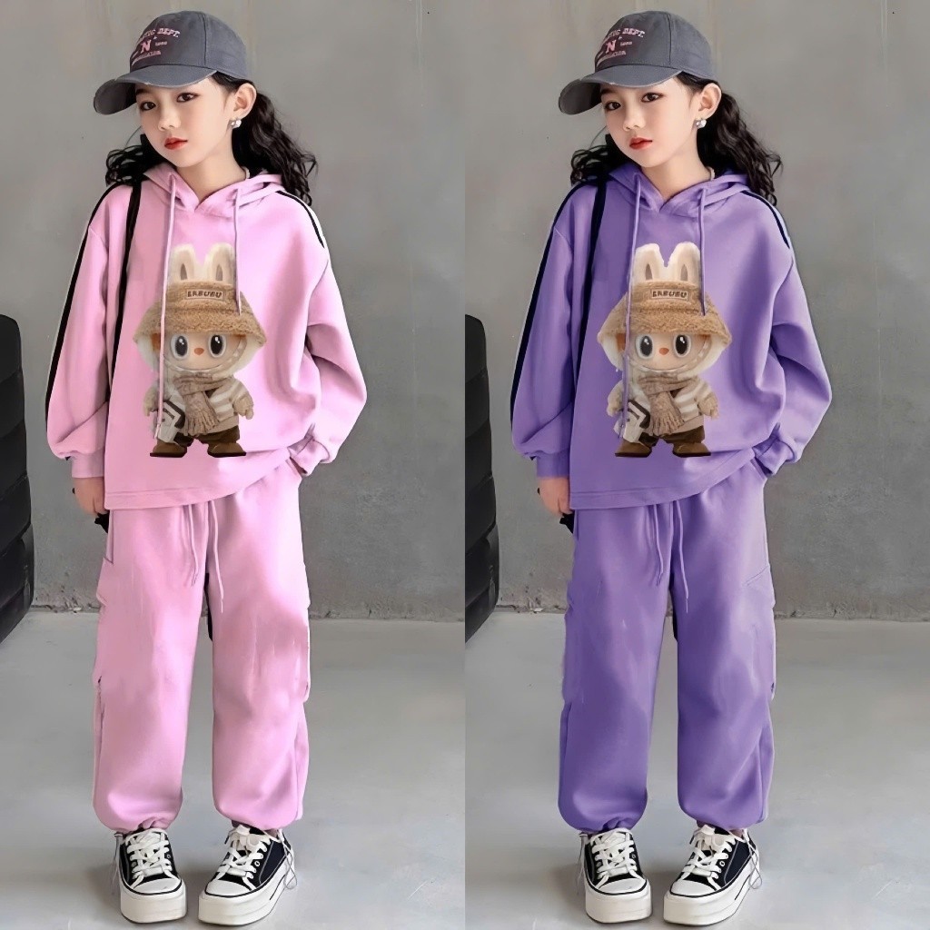 Labubu HOTTREND 2025 PRINTED FELT SET, LONG MATERIAL, WEAR AT A WARM ...