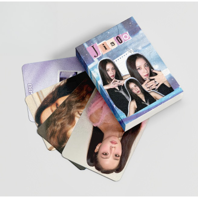 55 Cartes Photo Jisoo BLACKPINK - Photocards Solo Album, Collection Kpop, Cadeau Fans