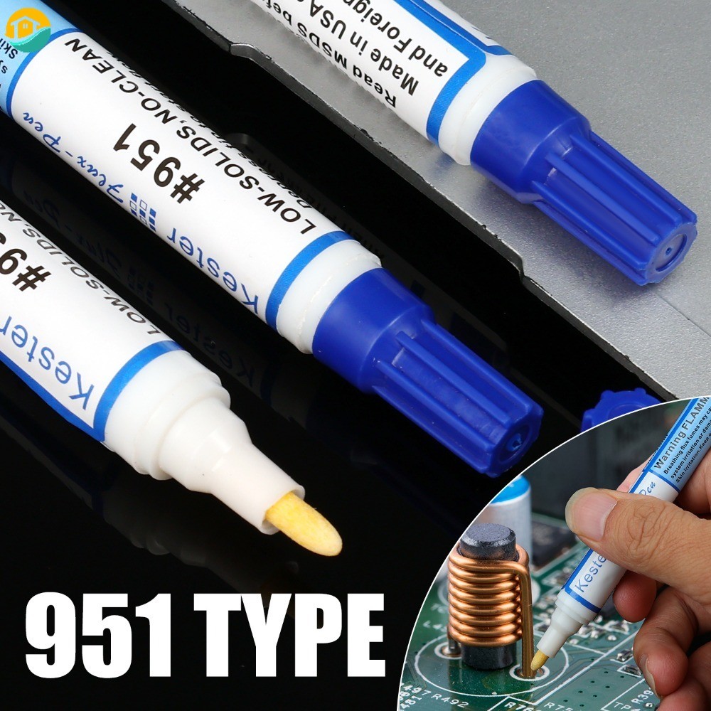 No-clean Rosin Flux Pen for Solar Cell Panels Soldering Low-Solid 951