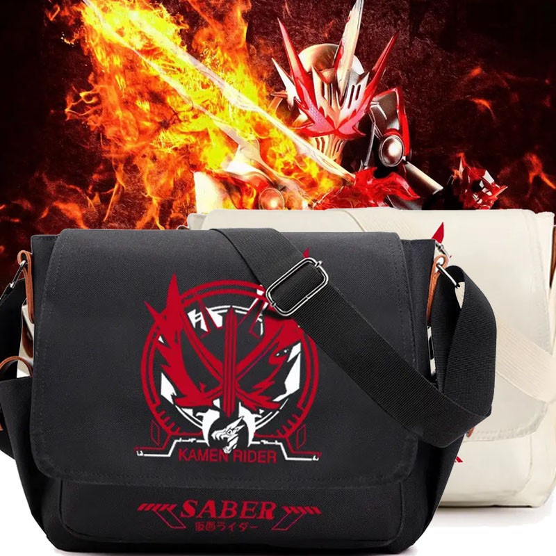 Tokusatsu Kamen Rider Saber Backpack High Capacity Casual Cartoon Style ...