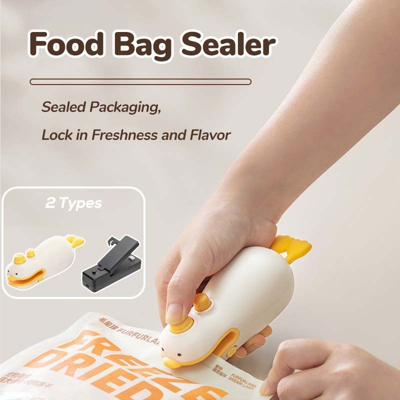 Portable Mini Heat Sealing Machine for Food Plastic Bags Kitchen Sealer ...