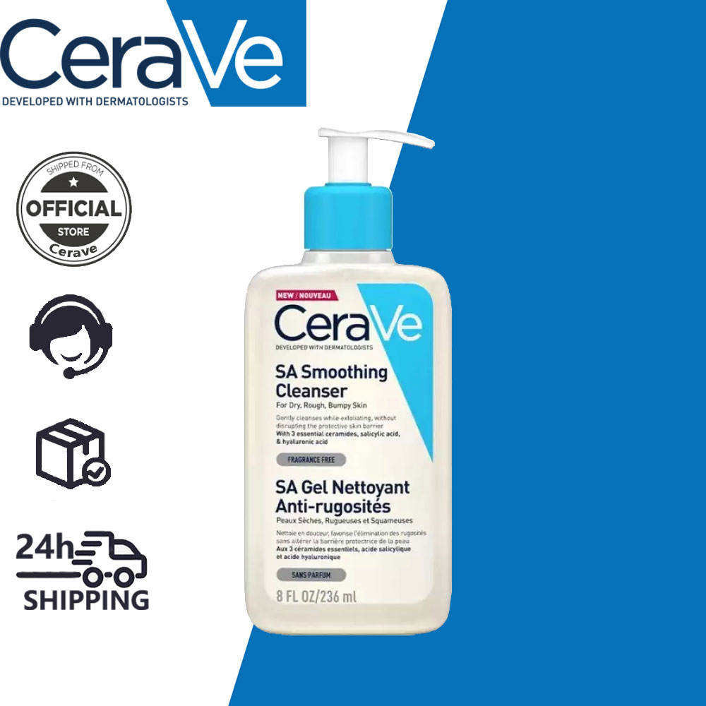 Cerave SA Smoothing Cleanser Acne Prone For All Skin
