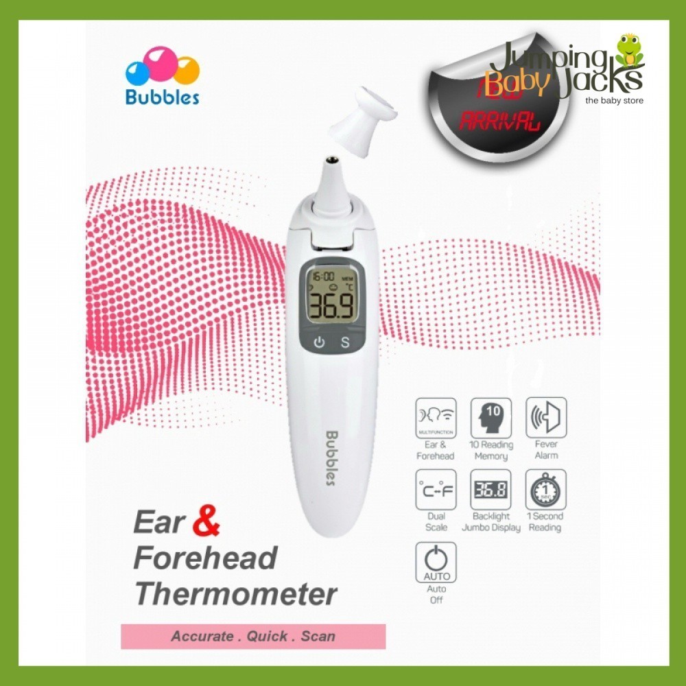 Bubbles Ear & Forehead Thermometer | Shopee Malaysia
