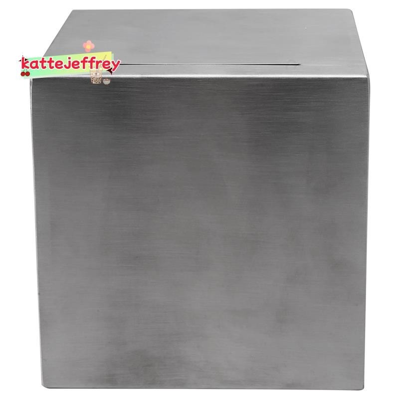 Stainless Steel Safe Piggy Bank With Password Lock - Reusable Money Box For Kids & Adults - View #10