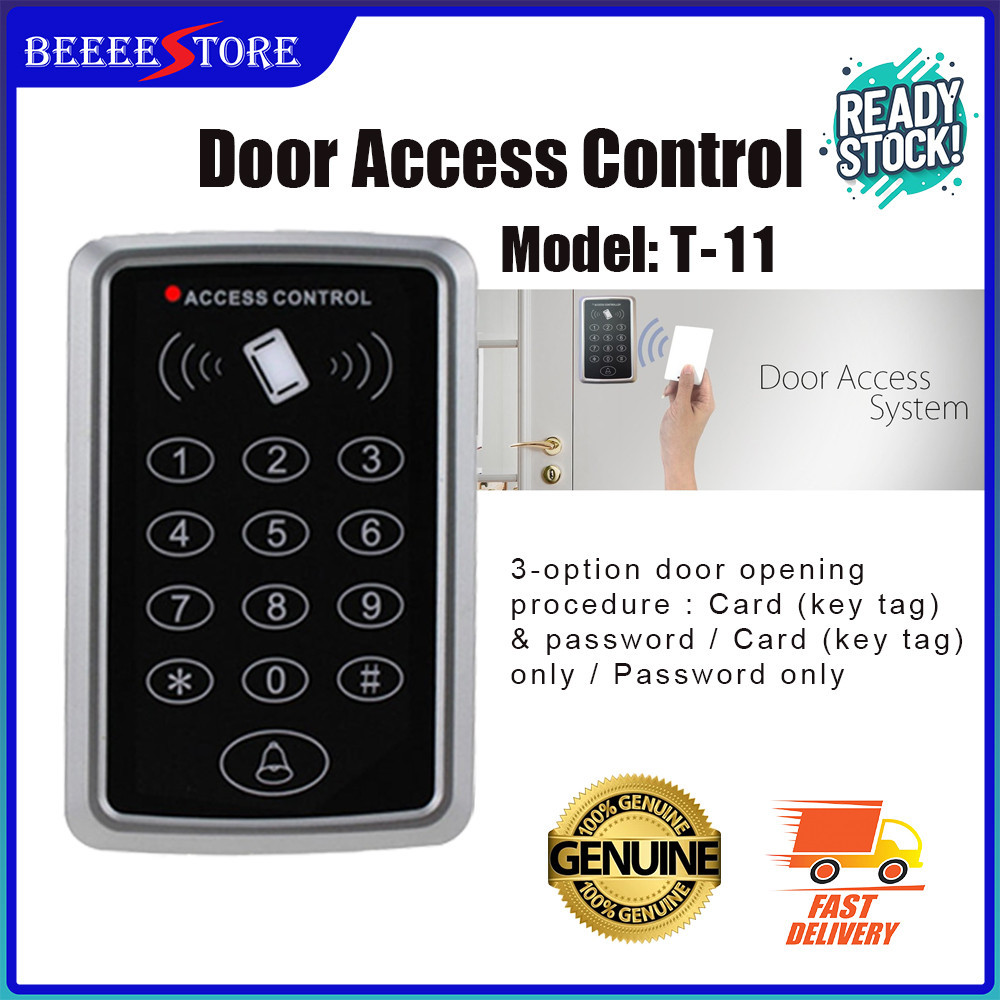 RFID/125KHz T-11 ID Card KEYPAD Access Control 👍DOOR ACCESS CONTROL👍T11 ...