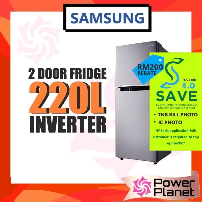 [SAVE4.0] Samsung 220L Top Mount Freezer with Digital Inverter ...