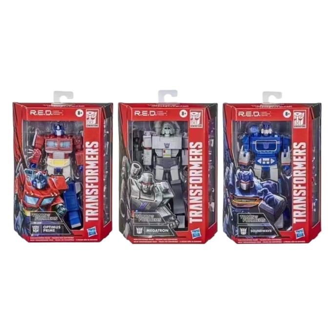 [BTF] Ko Transformers RED Series R.E.D Optimus Prime Sonic Megatron G1 ...