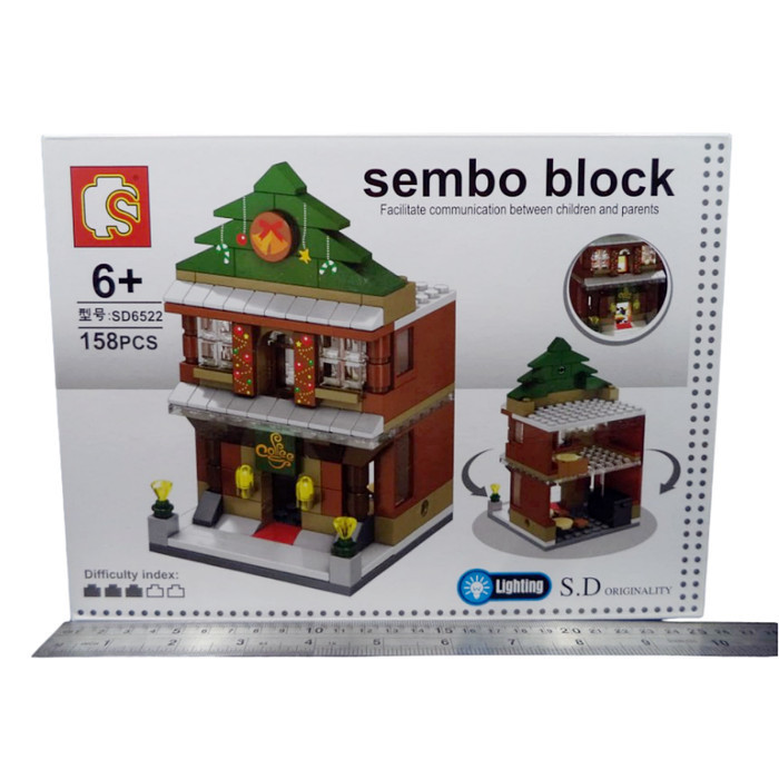 Sembo Block Cofee Shop Educational Toys - SD6522 | Shopee Malaysia