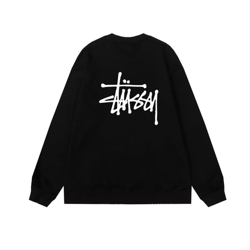 Stussy Sweatshirt Hoodies Unisex men and women stussy fashion streetwear 100 cotton Shopee Malaysia
