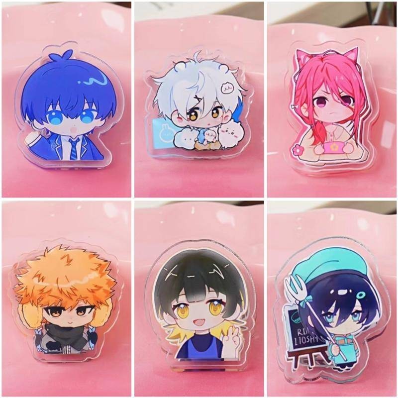 Blue Lock Cute Anime File Folder Plastic Hand Account Decorative Clip ...
