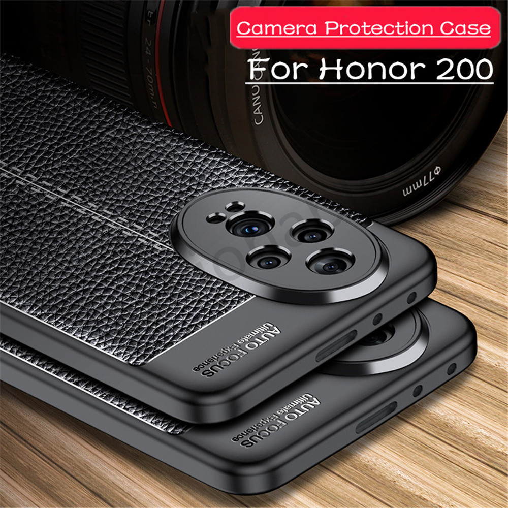 Luxury Leather Phone Case For Honor 200 pro Lite Smart 200pro 200Smart