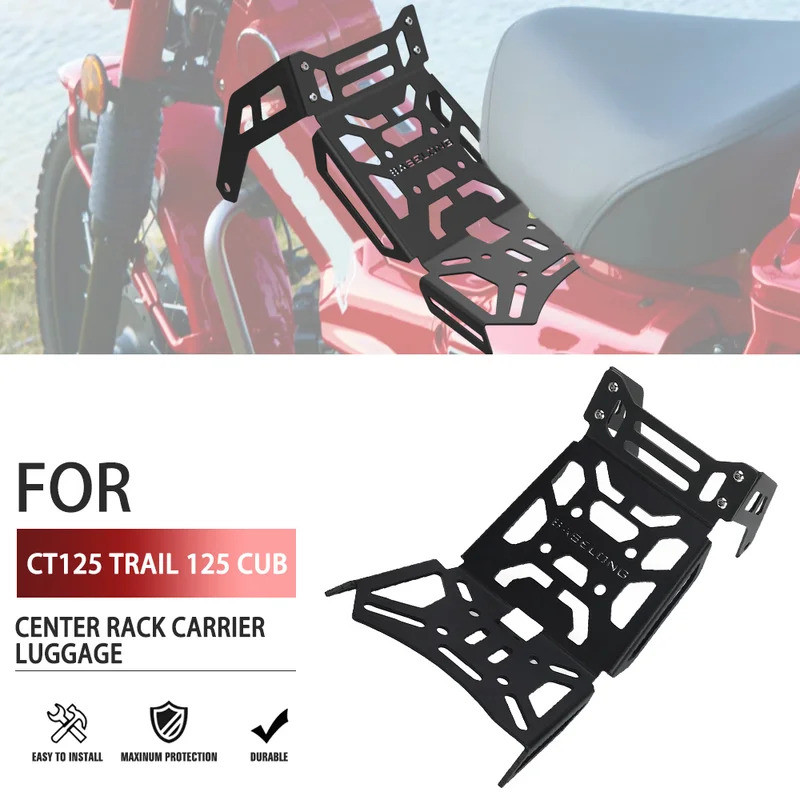 Center Storage Rack FOR Honda CT125 Trail 125 Cub 2021 2022 2023 2024 ...