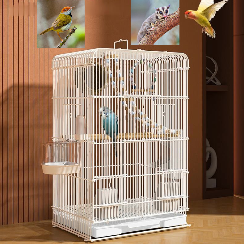 Ready Stock 1CM Narrow Gap Large Size Sugar Glider Cage Bird Cage Parrot Cage with Tray Shopee Malaysia