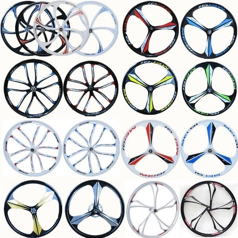 Mountain Bike Integrated Wheel Set Bicycle Magnesium Alloy Wheel ...