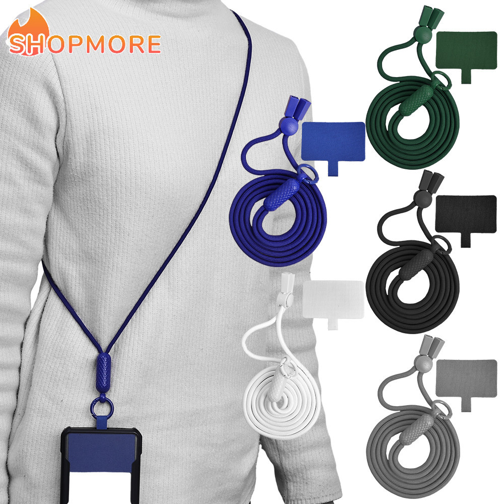 Adjustable Colorful Nylon Phone Strap Universal Smartphone Woven Safety ...