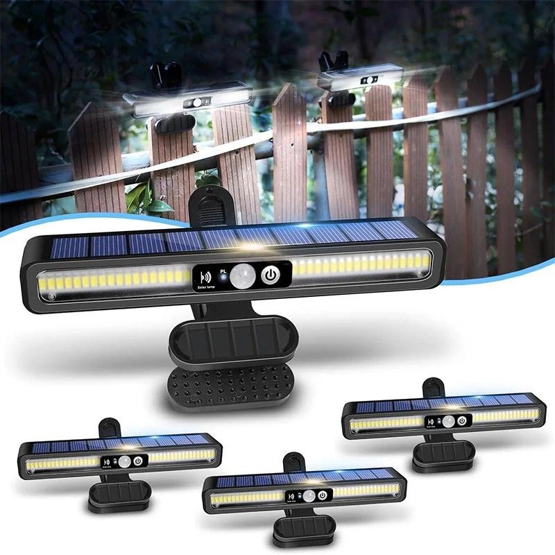 NEW Solar Motion Light Outdoor Waterproof,Solar Fence Lights Outside ...
