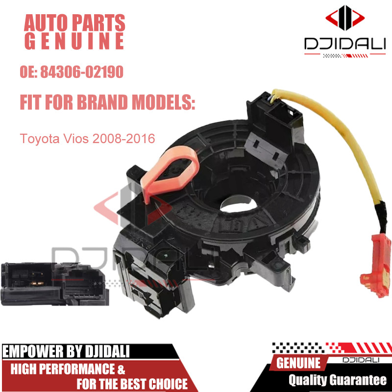 84306-02190 Spiral Cable / Clock Spring Toyota Vios 2008-2016 | Shopee ...