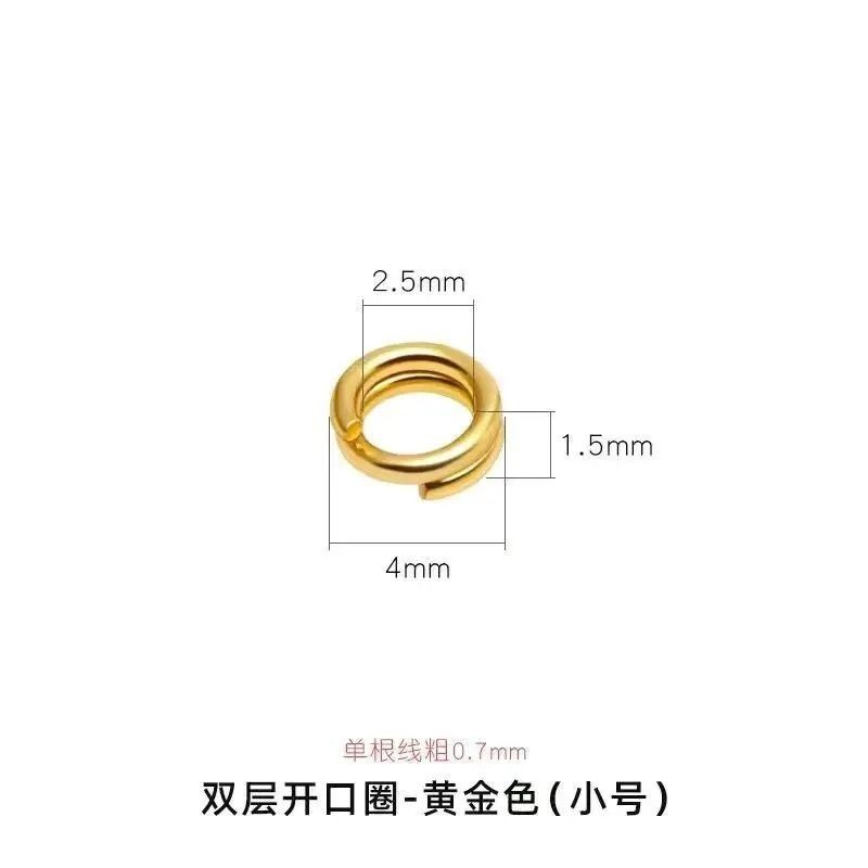 High Quality Universal Ring Double Circle Open Ring DIY Handmade ...