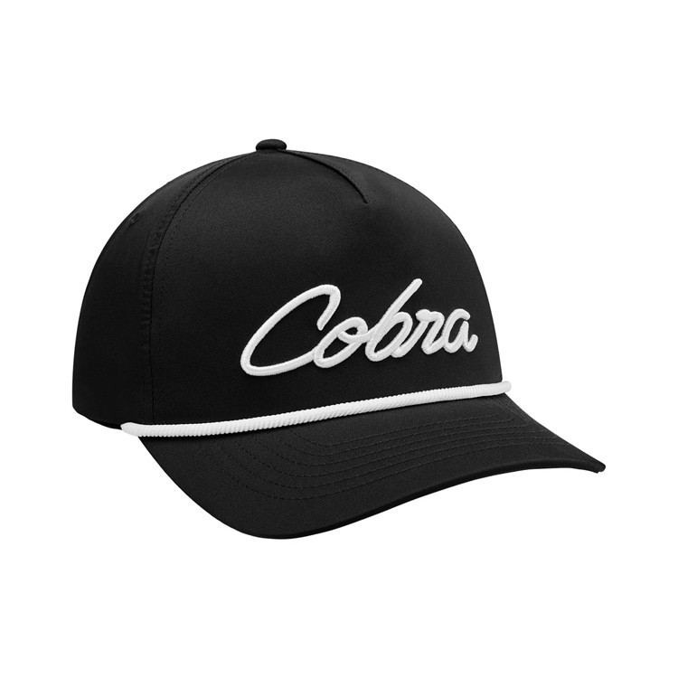 Cobra Script Golf Cap (Black/White) | Shopee Malaysia